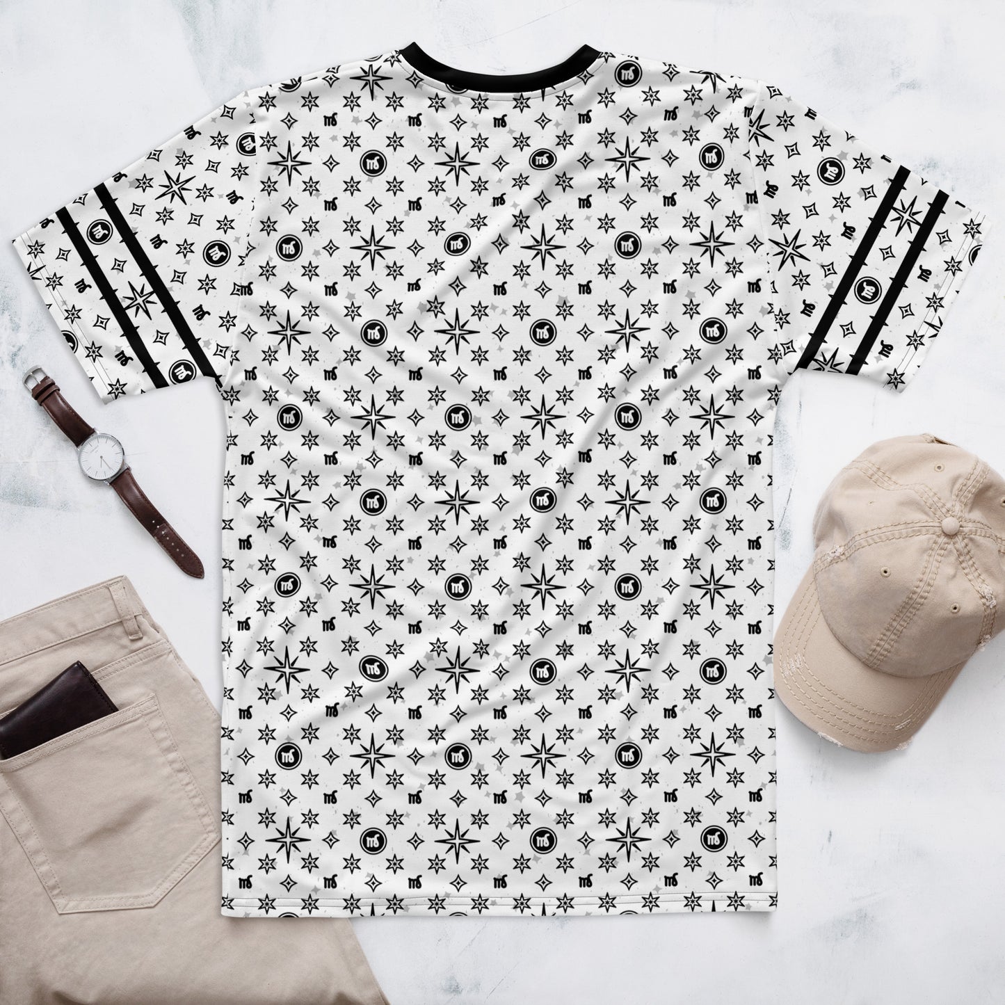 -White Scorpio Athletic Shirt