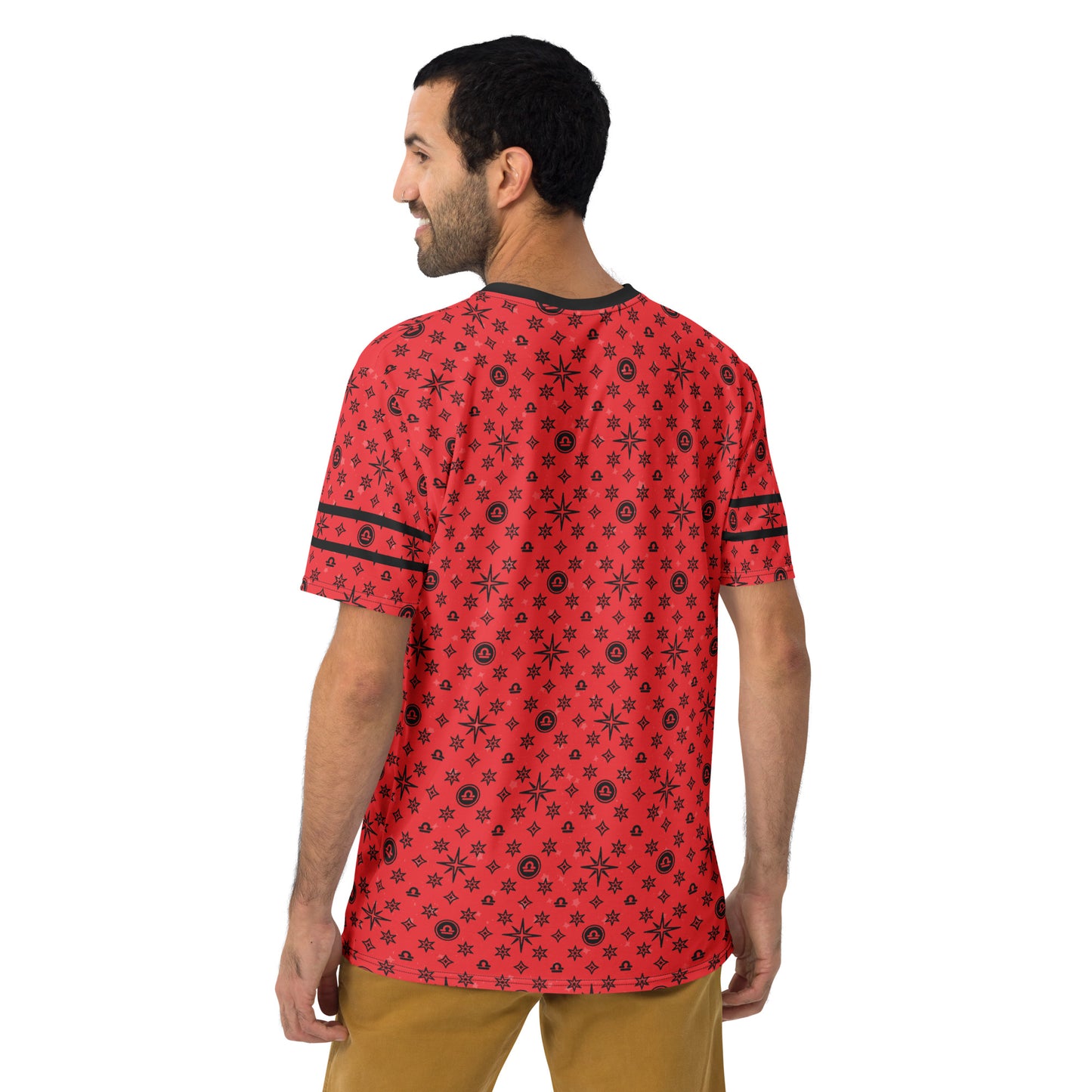 -Red Libra Athletic Shirt