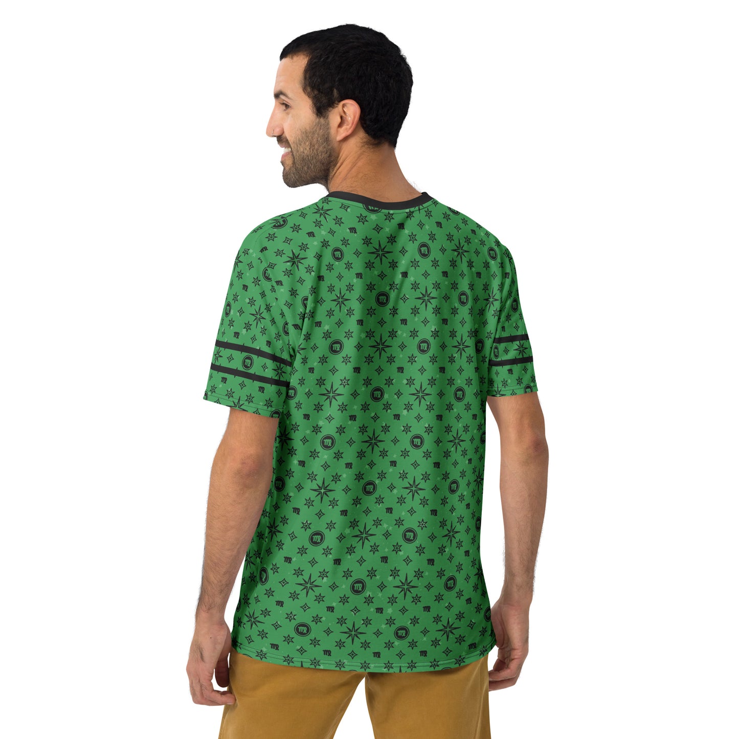 -Green Virgo Athletic Shirt