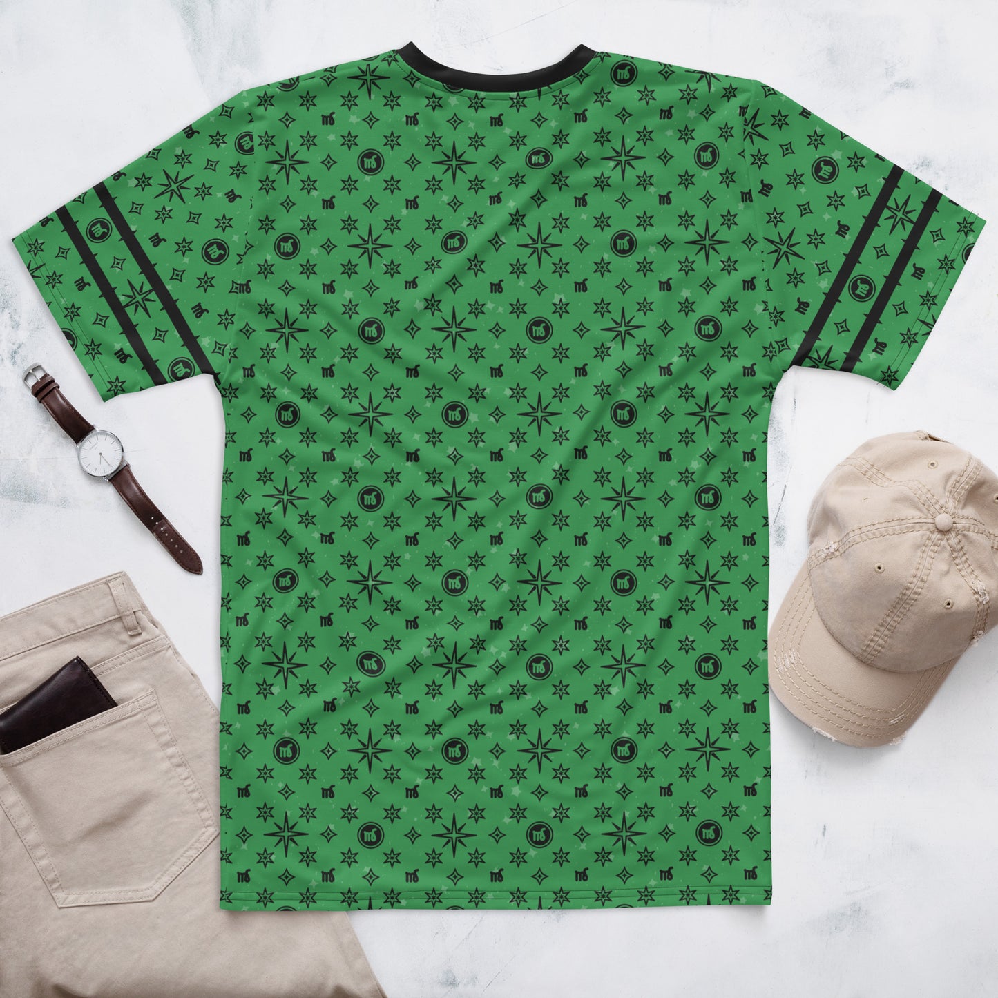 -Green Scorpio Athletic Shirt