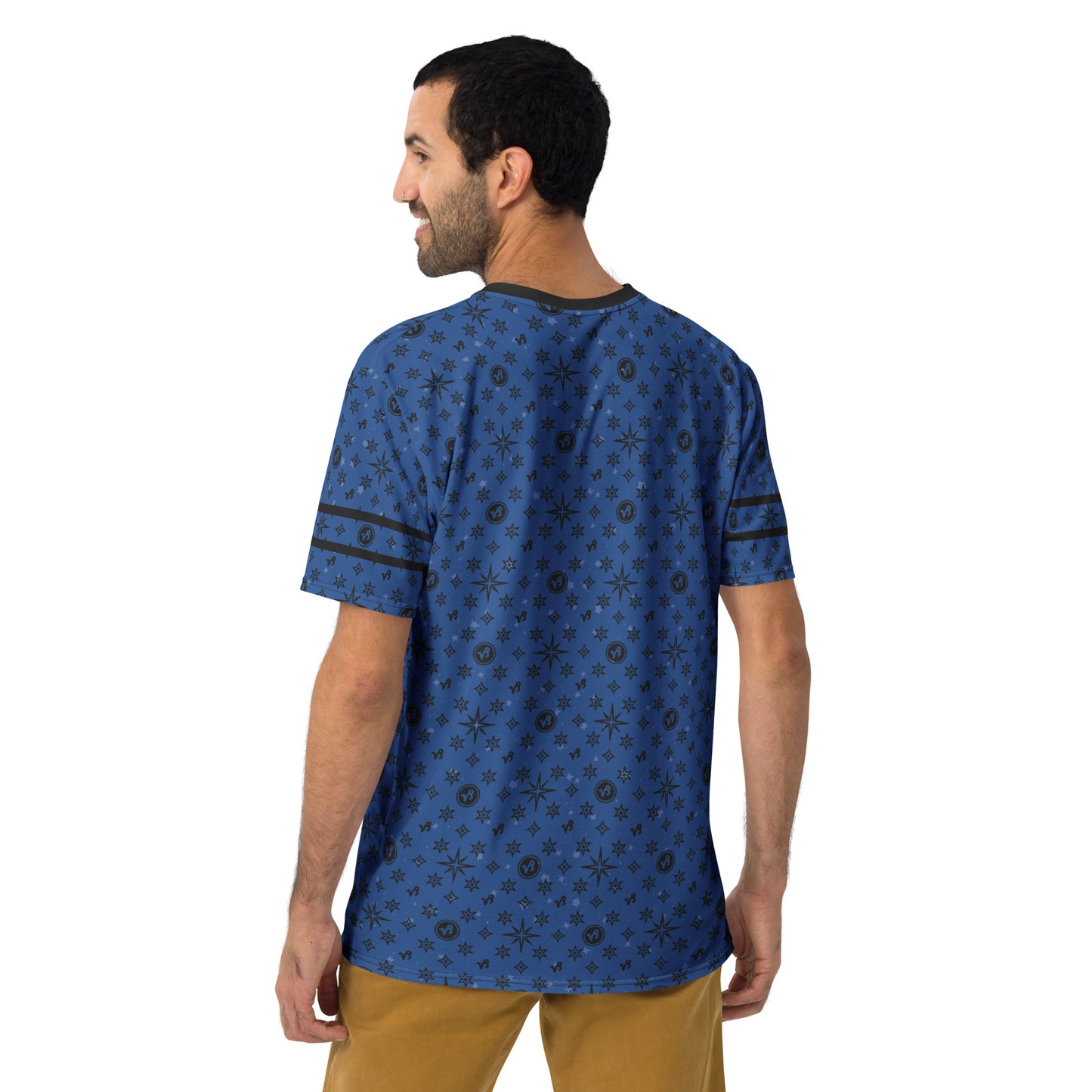 -Blue Capricorn Athletic Shirt