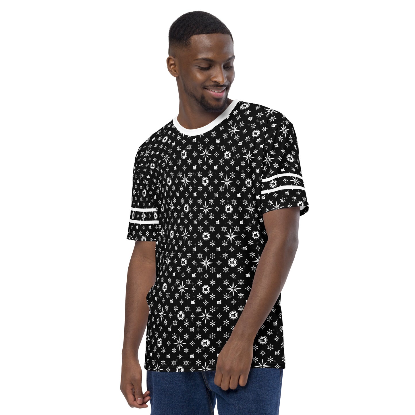 -Black Scorpio Athletic Shirt