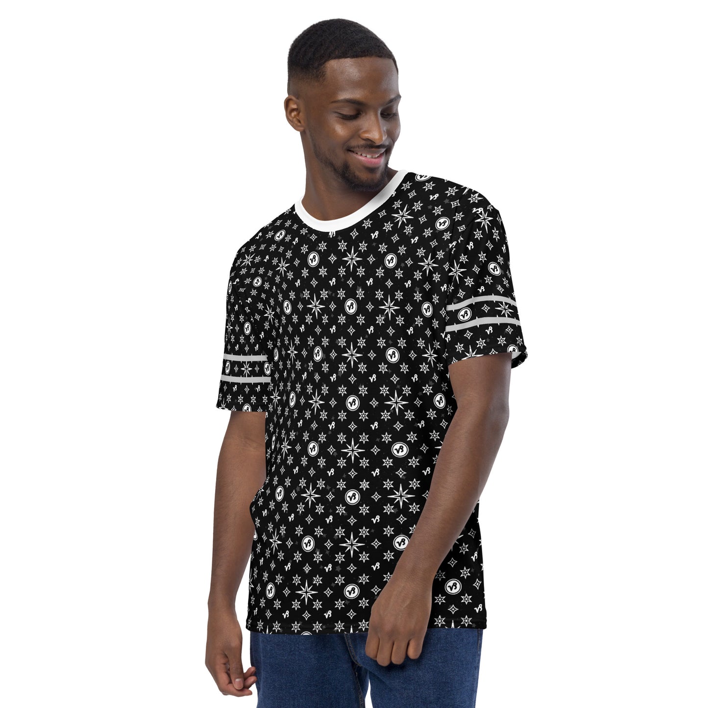 -Black Capricorn Athletic Shirt