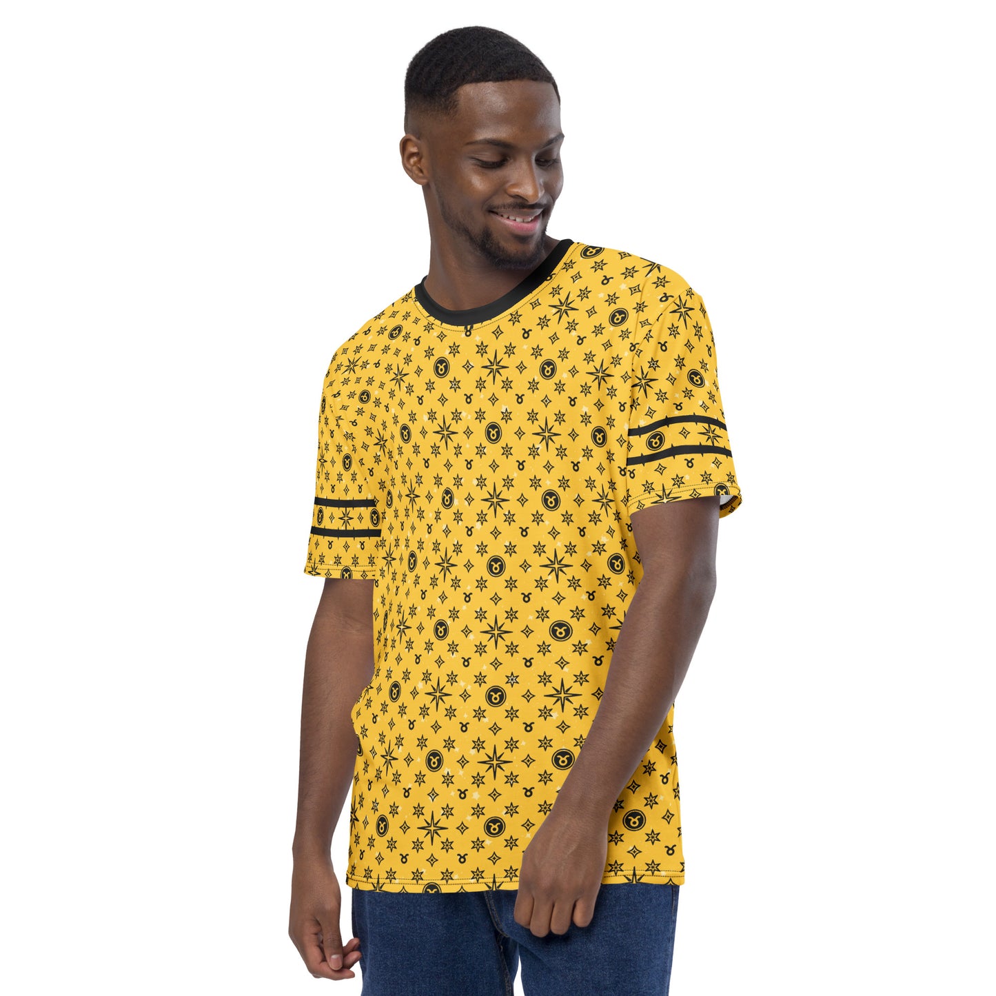 -Yellow Taurus Athletic Shirt