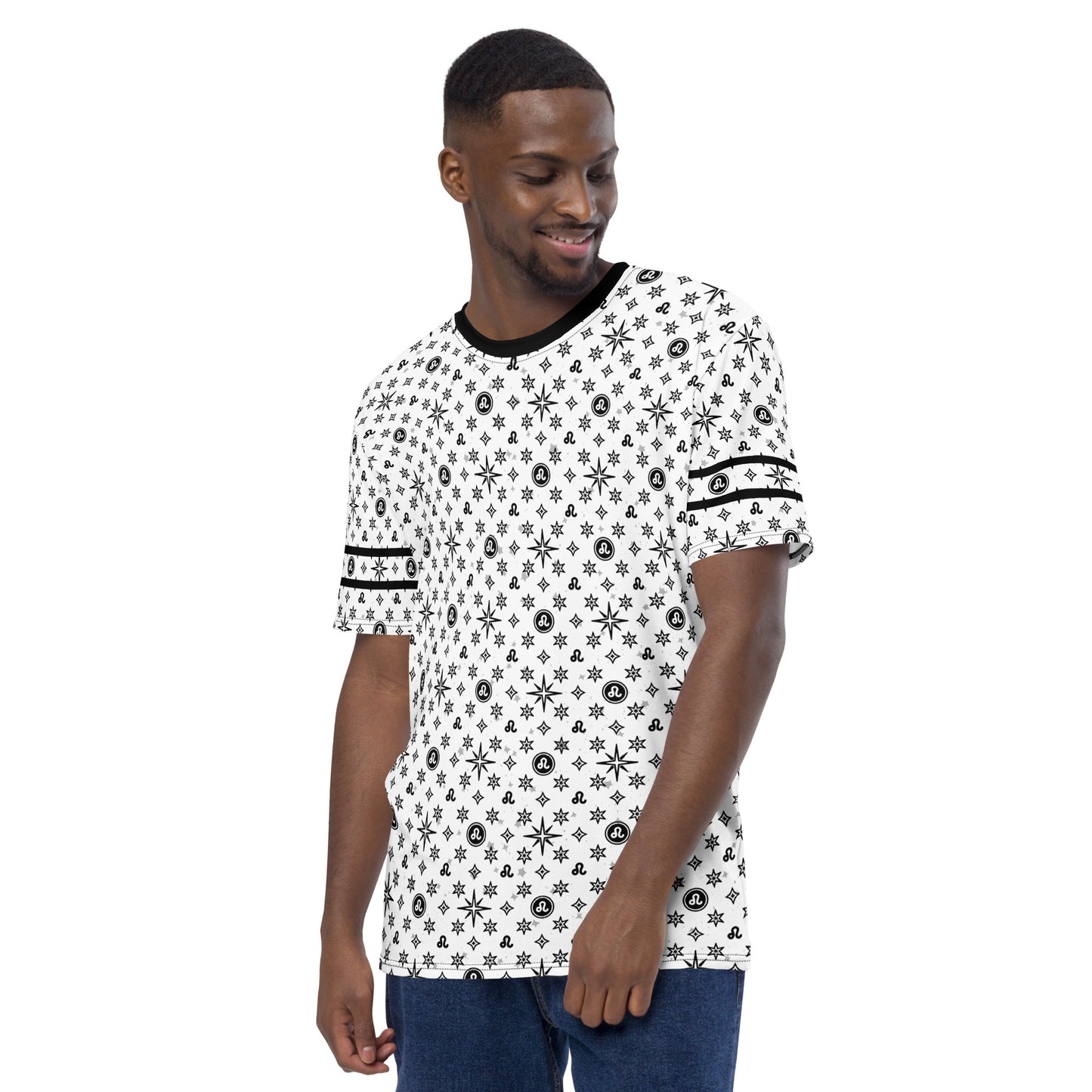 -White Leo Athletic Shirt