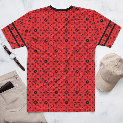 -Red Sagittarius Athletic Shirt