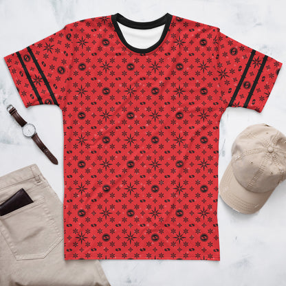 -Red Cancer Athletic Shirt